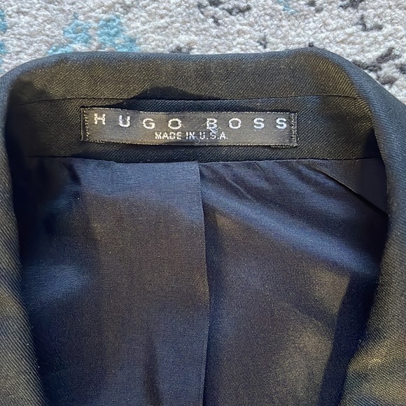 Hugo boss black baker jazz tuxedo suit jacket 38/s - Picture 5 of 10